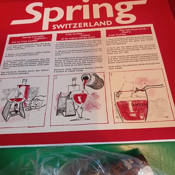 Vintage Irish Coffee Set New - Picture 5 of 7